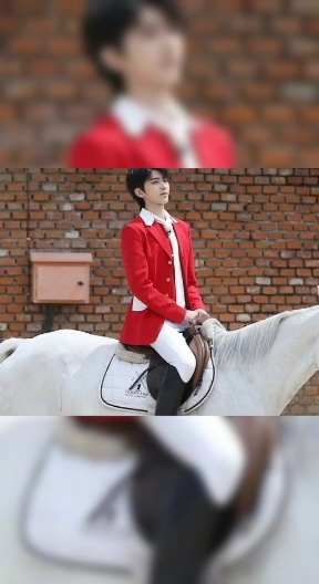 记录生活#跑男嘉宾穿骑士服,蔡徐坤像白马王子,看到郭麒麟:个子惹的