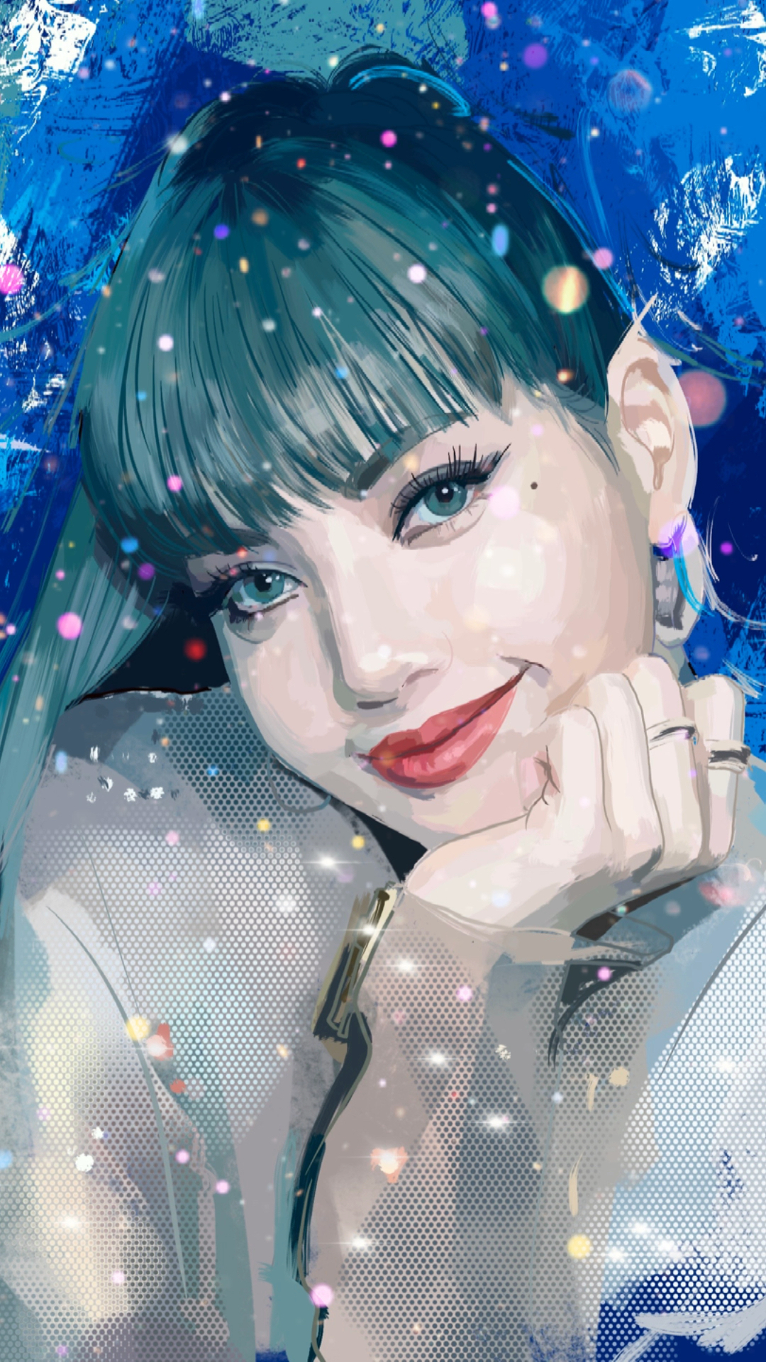 破壳计划#【手绘/lisa】看灵魂画手表白爱豆,祝早日康复