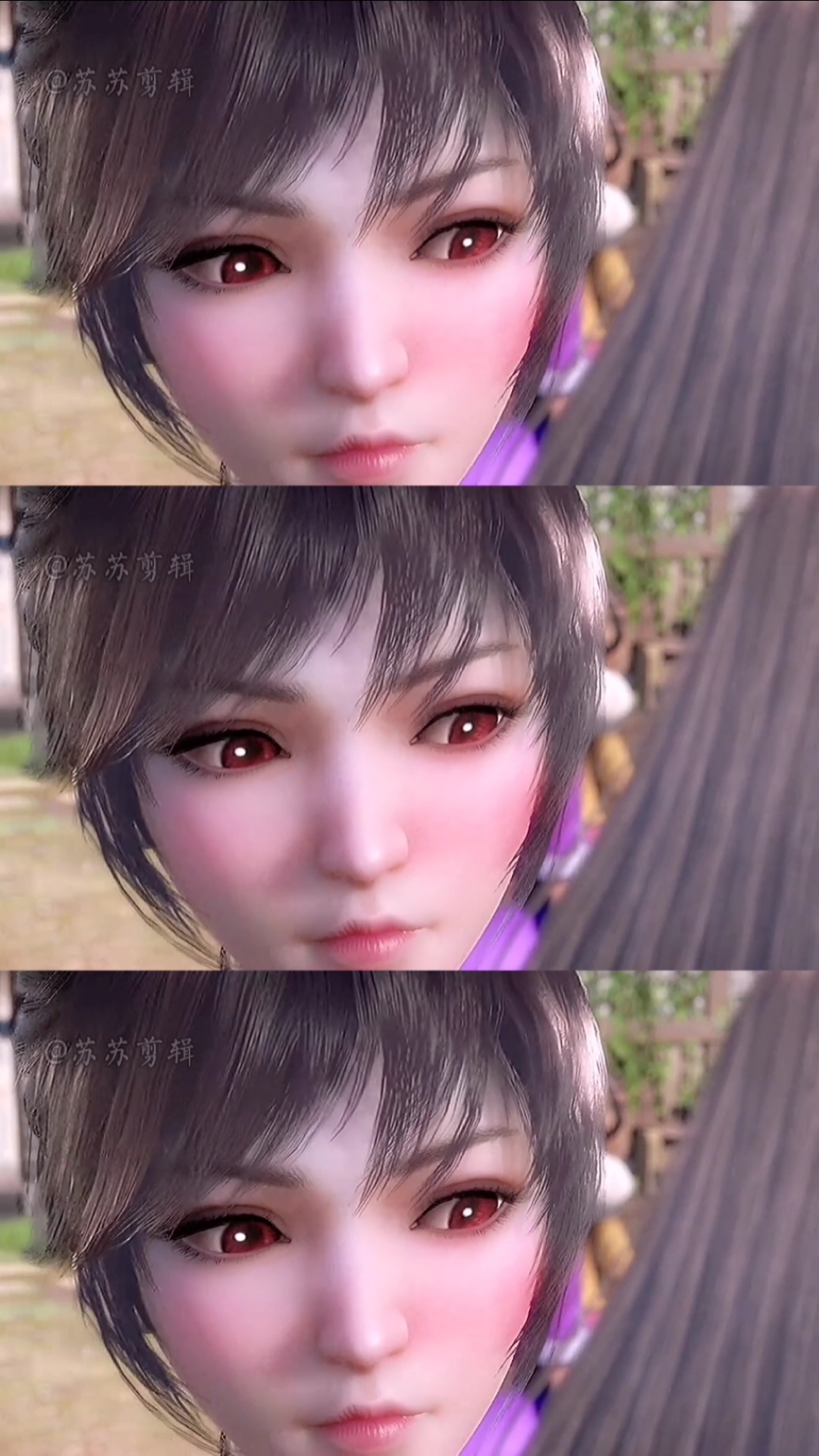 小舞脸红的样子真可爱