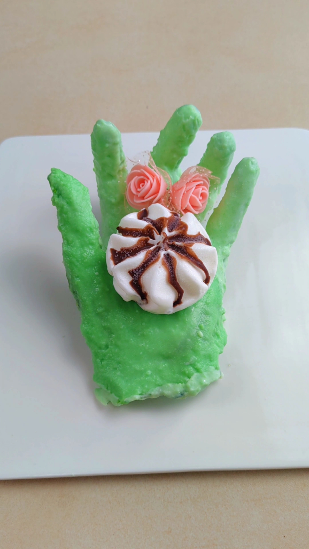 巧克力手膜你们学会了吗