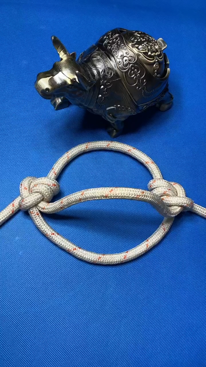 轻松制作单绳牛笼嘴!