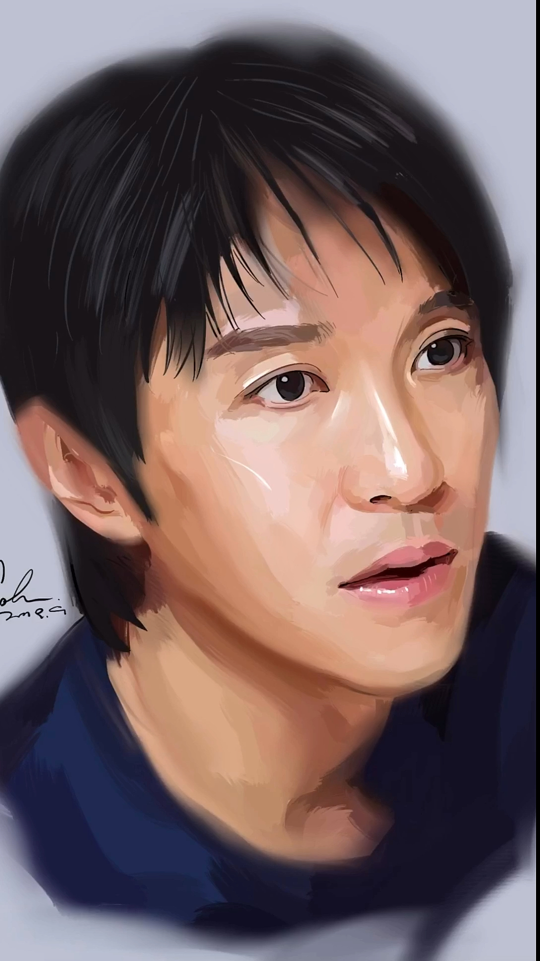 画画原来如此简单#这是一条枯燥的视频【手绘/周星驰】