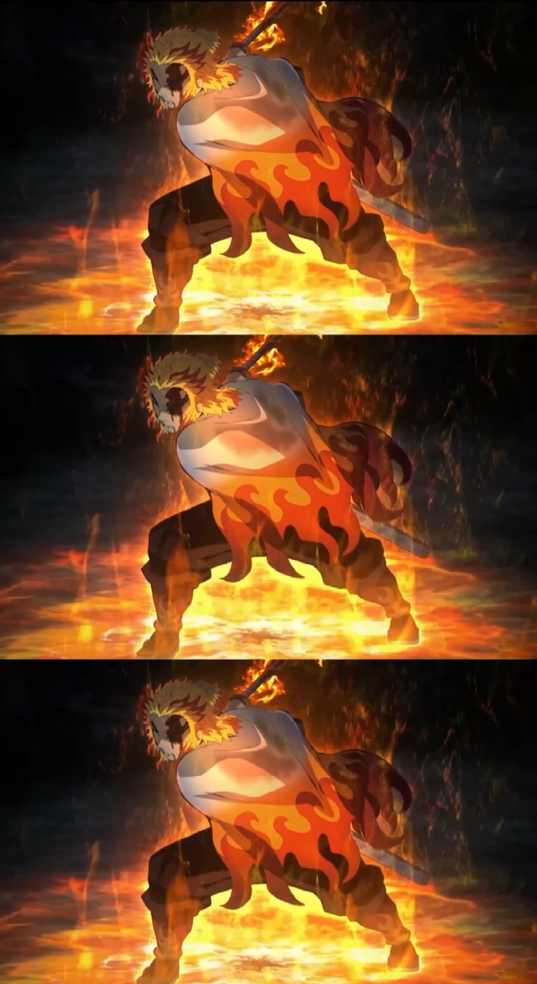 二次元#炎之呼吸,玖之型炼狱!