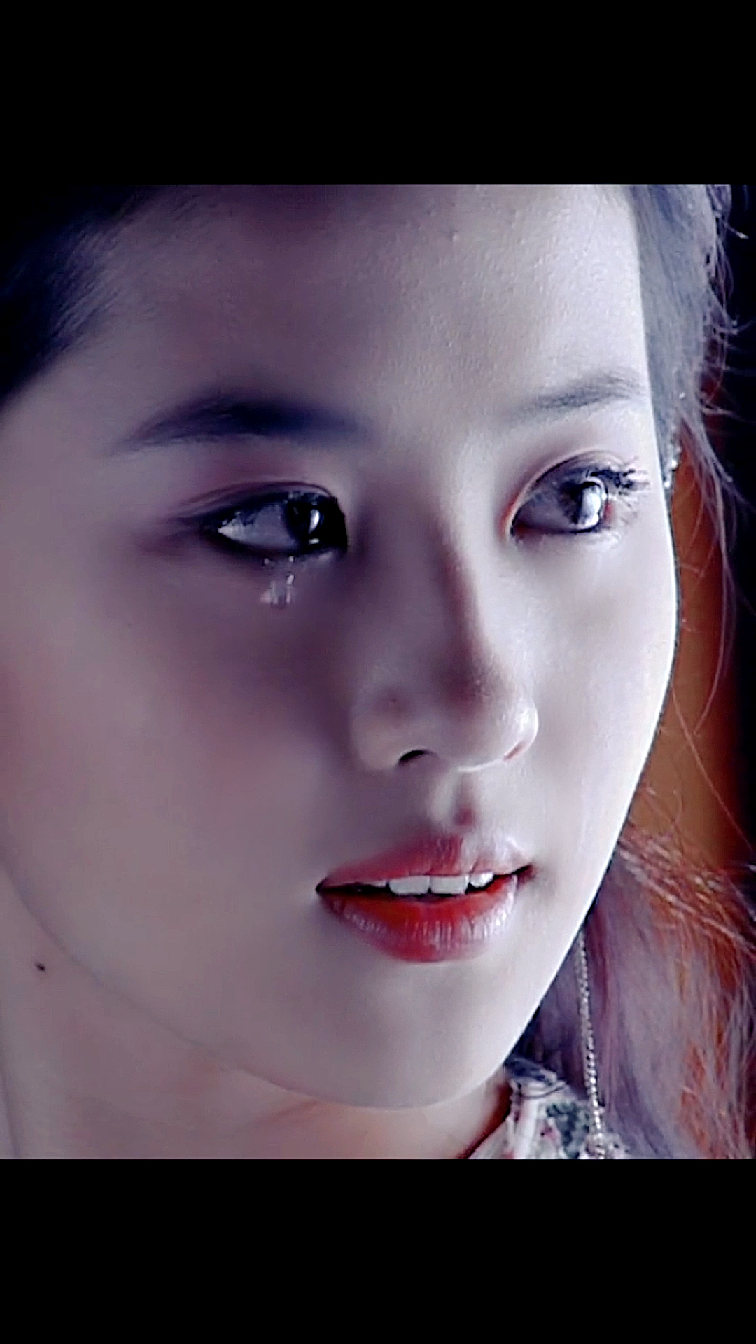 刘亦菲的哭戏绝美镜头,真的是我见犹怜!