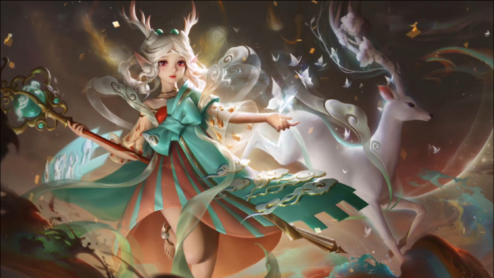 王者荣耀手游#这是谁的小鹿,真厉害.阿瑶为你痛哭.