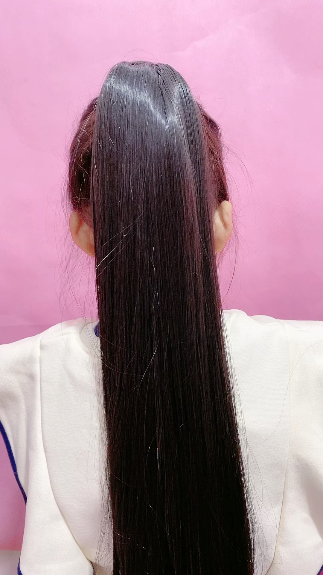 全民最火编发#高马尾蜈蚣辫教程