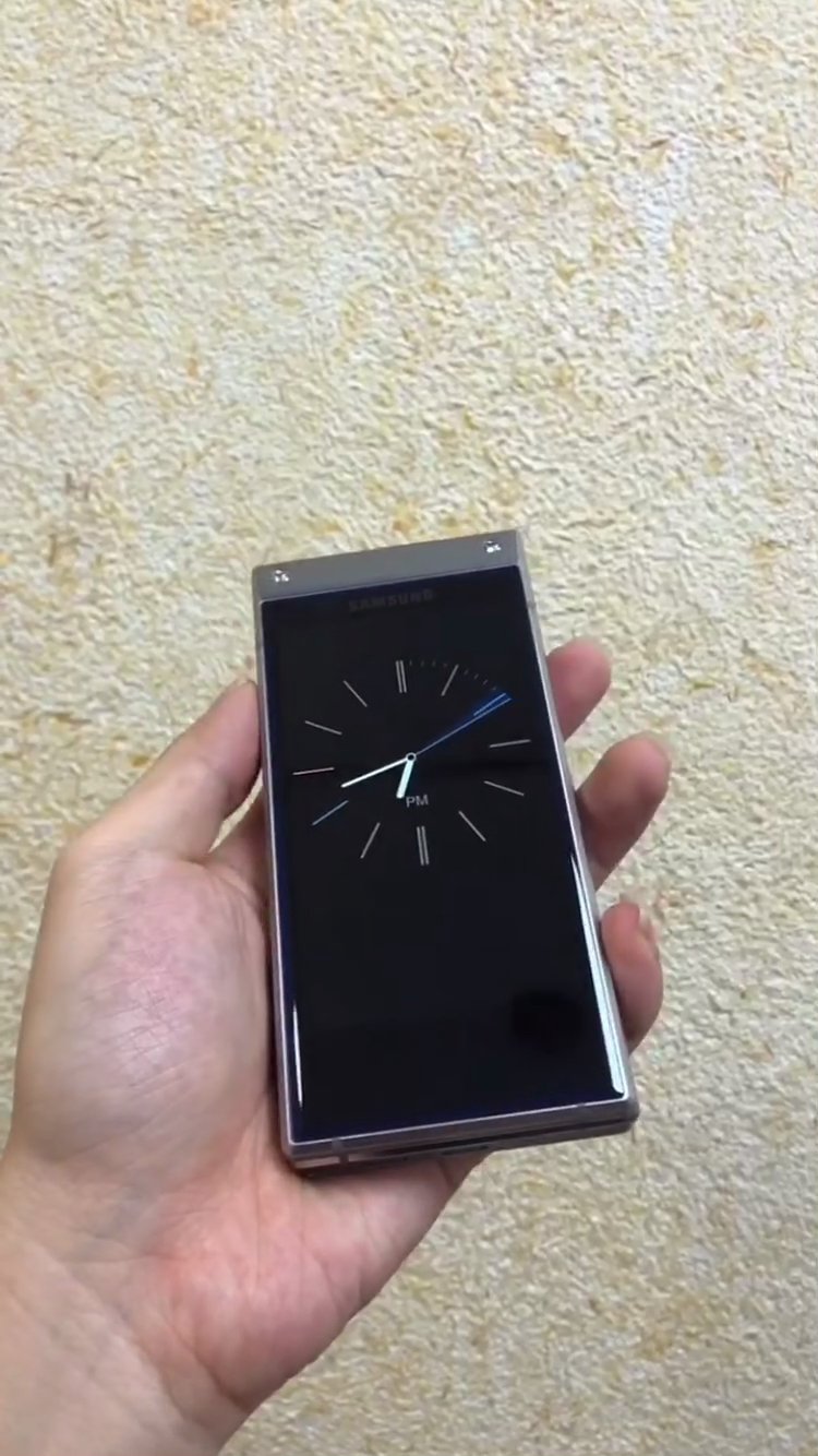 心系天下三星w2019白金典藏版,全网通双卡双待,6256内存,指纹解锁