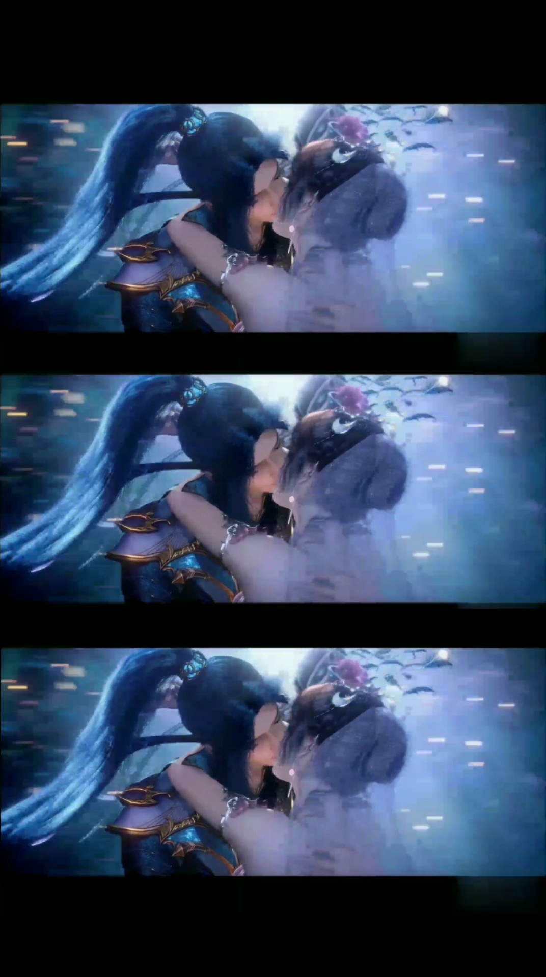 唐三和小舞订婚典礼,浪漫亲吻-度小视