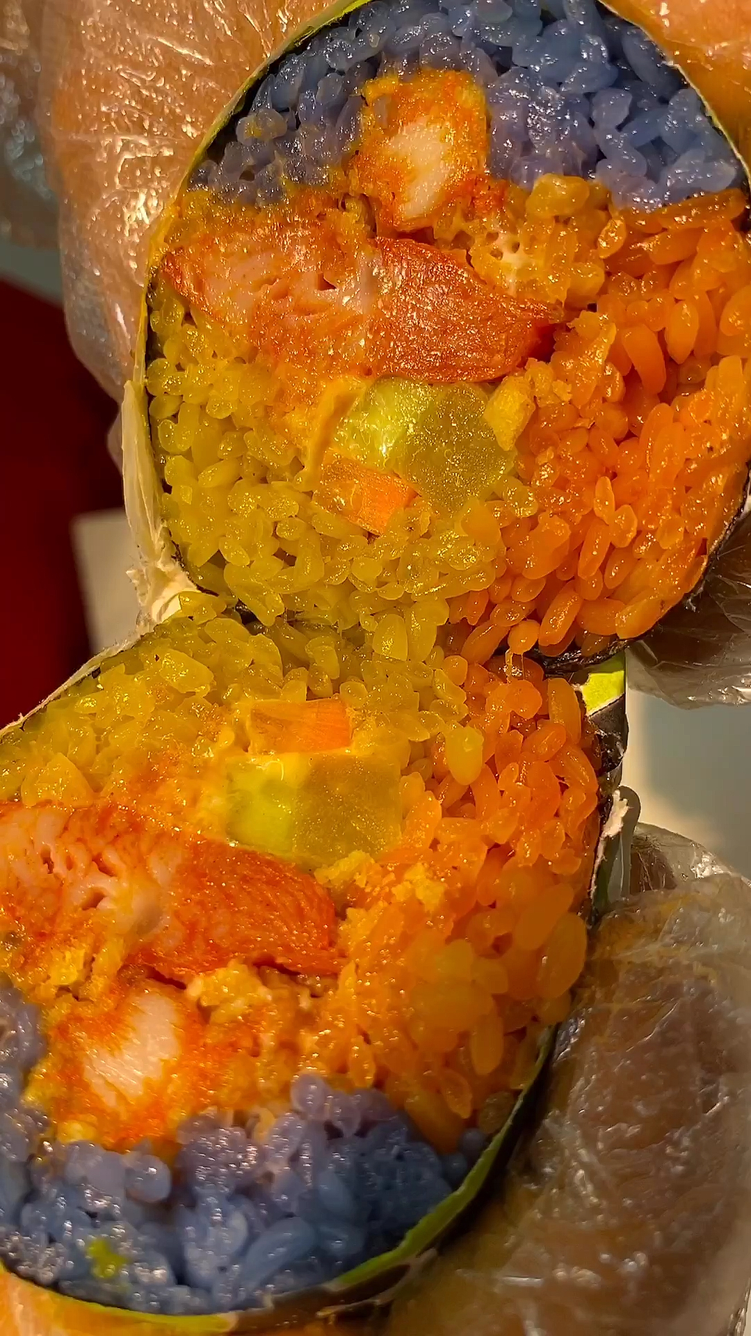 五彩饭团#五彩饭团来啦太好看了还好吃划到的朋友支持一下