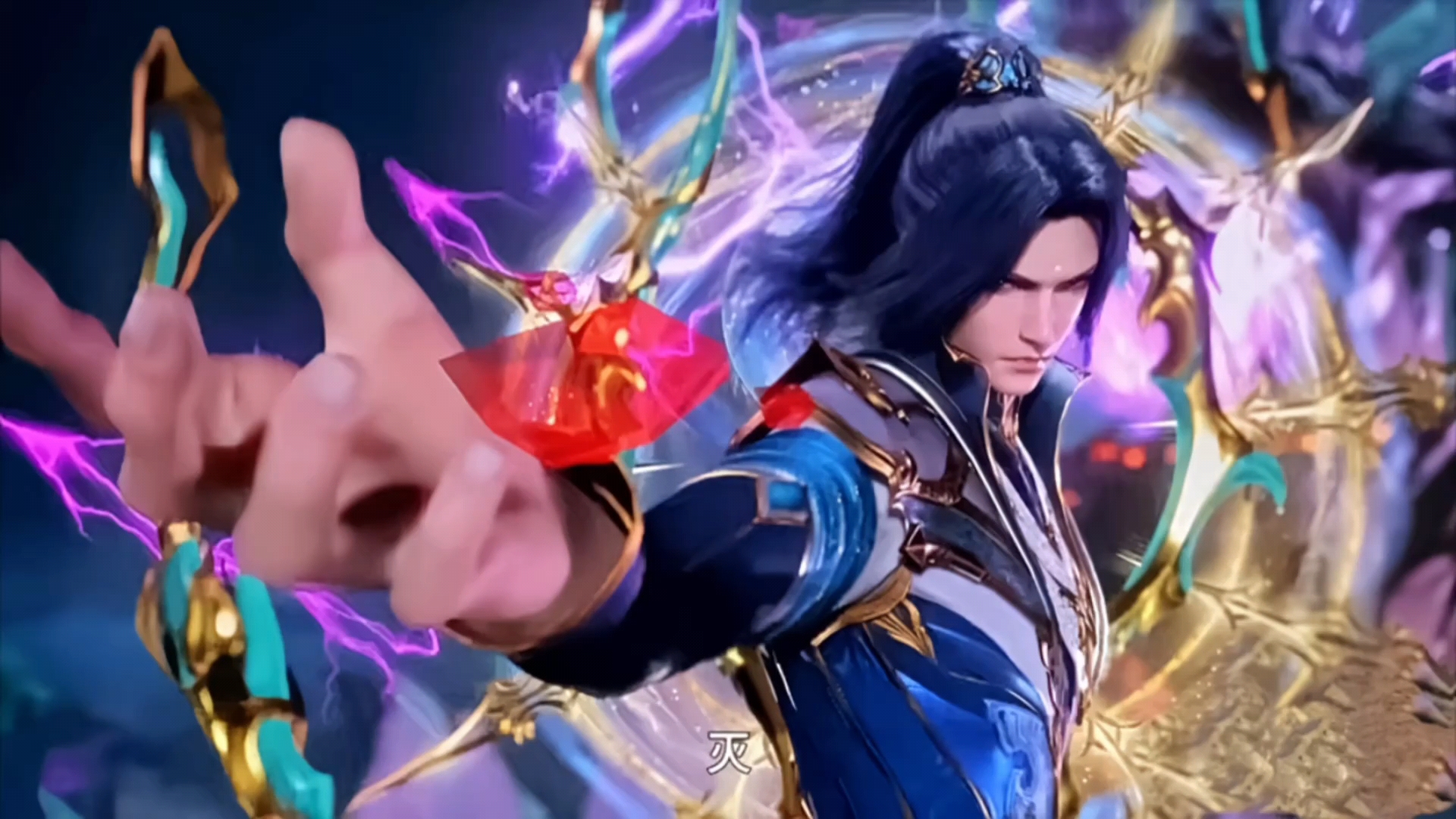 唐三胸部深海魔鲸王百万年魂骨被改造成神级魂骨