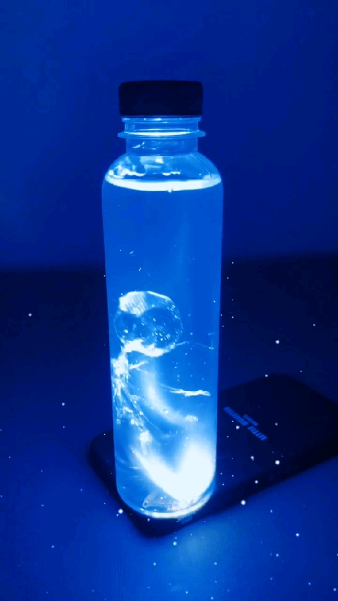 手工制作用一次性手套给孩子做一个梦幻的水母瓶吧