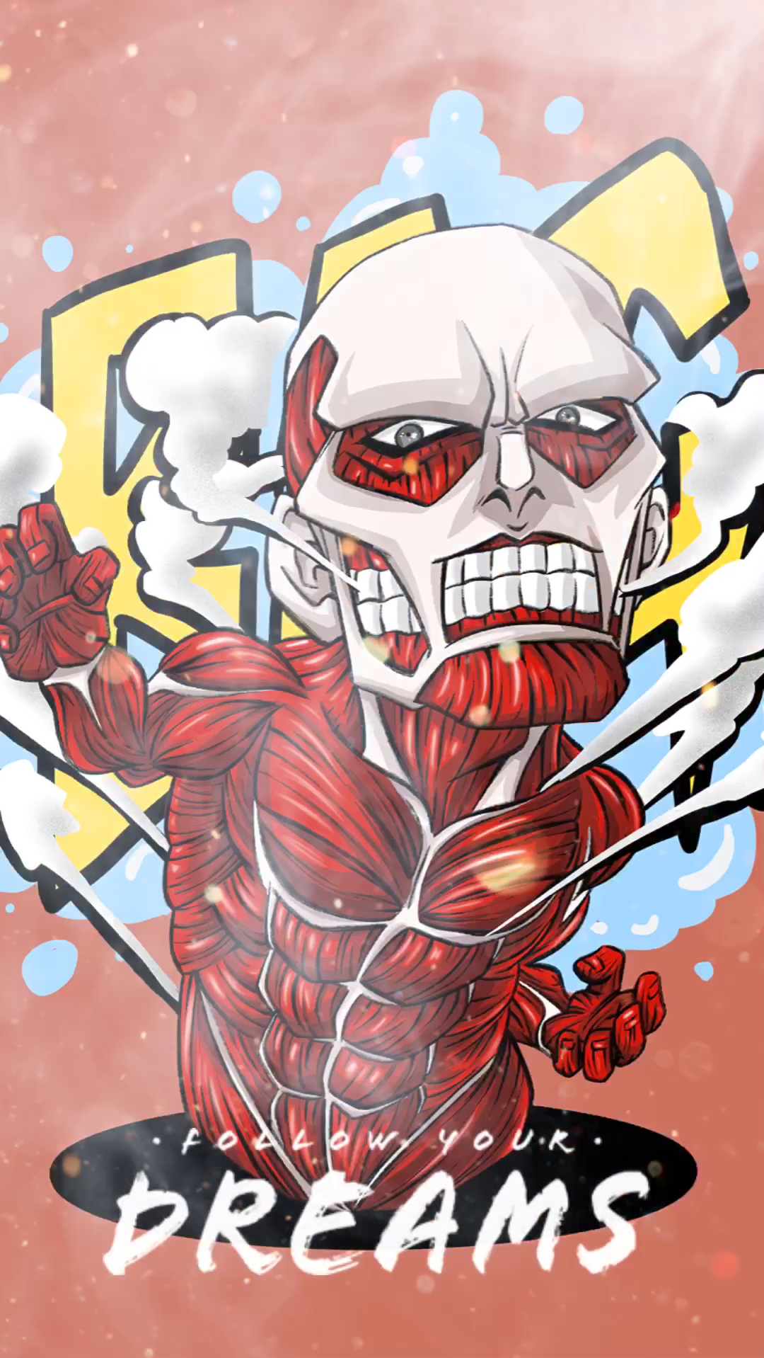 画画原来如此简单#巨人来袭