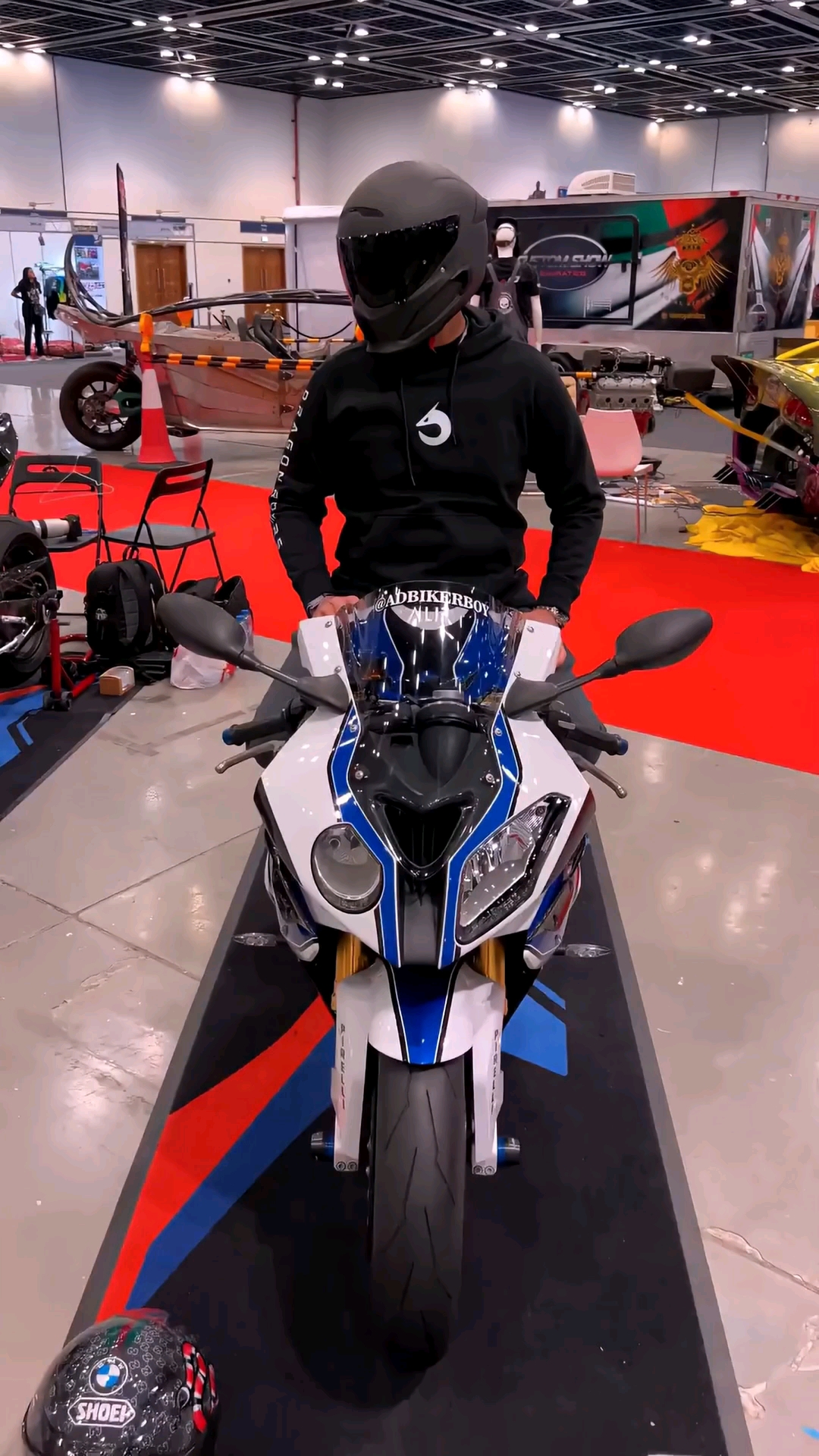 摩托车#宝马大小眼机车