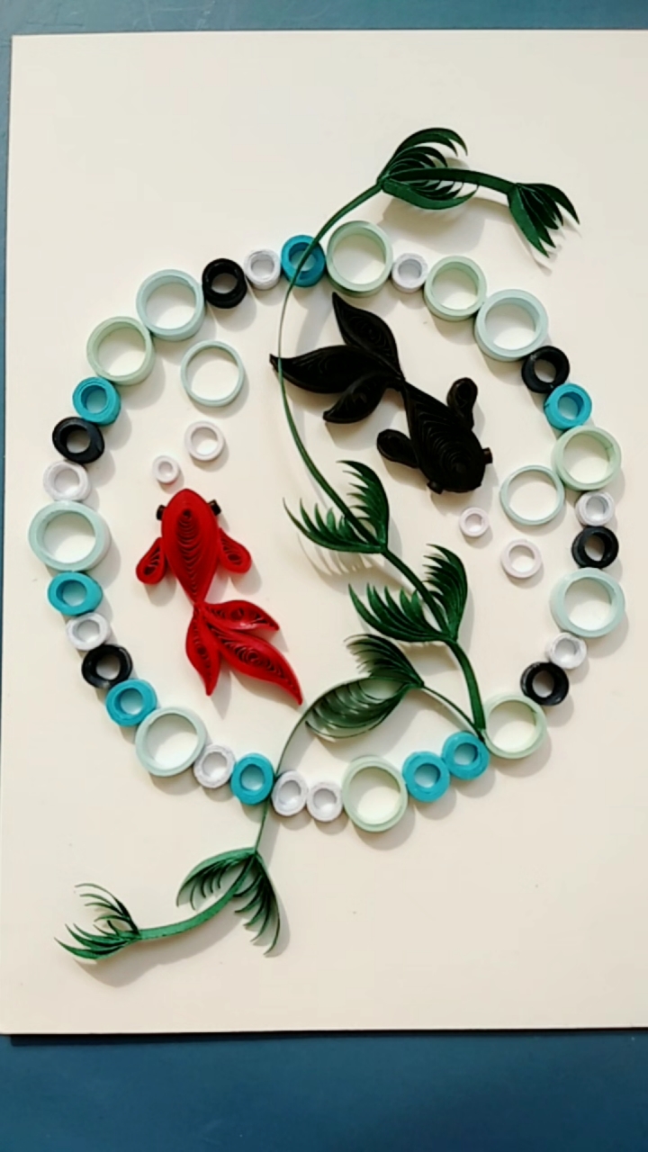 我的衍纸日记#衍纸金鱼