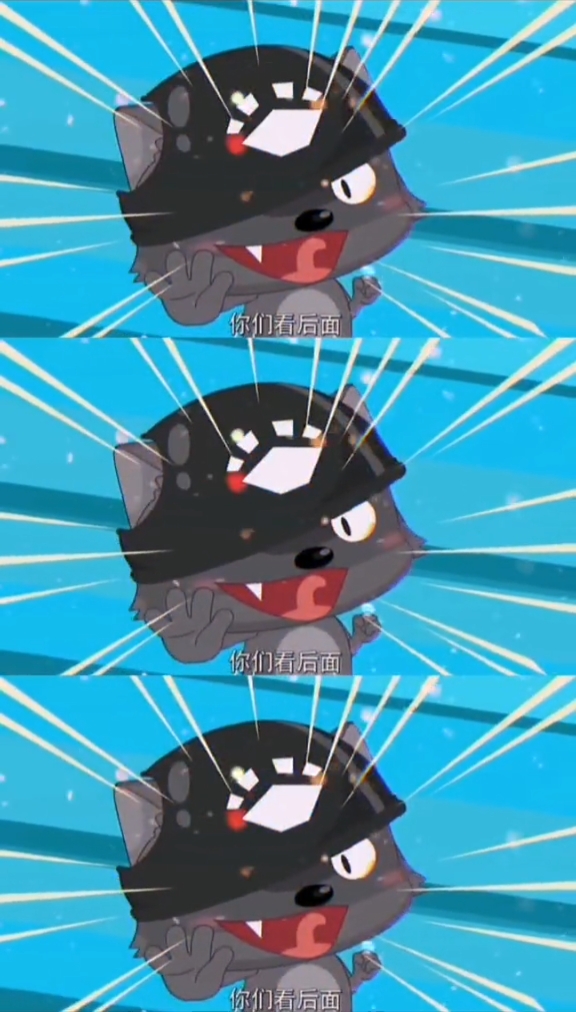 动漫剪辑#这只小狼兵可以啊!好像长大后的小灰灰!