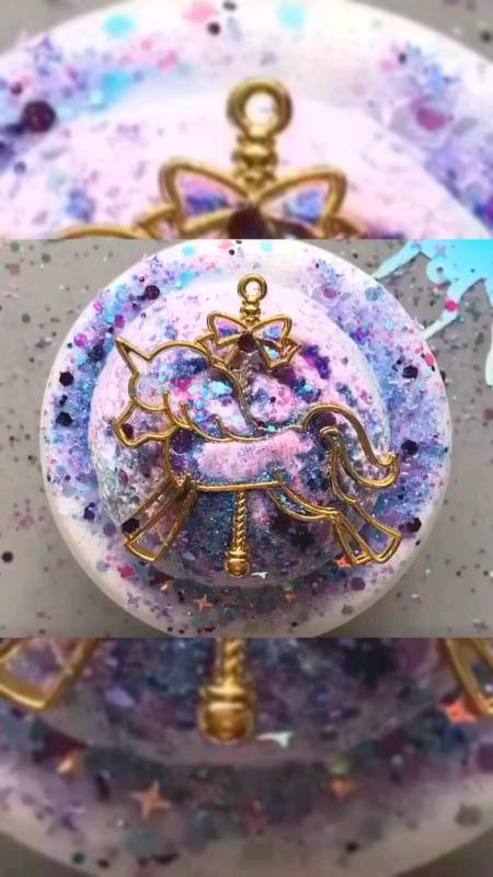 梦幻独角兽仙气玩泥素材～关注随拿啊