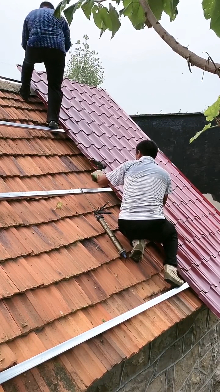 瓦房安装彩钢翻新改造效果好