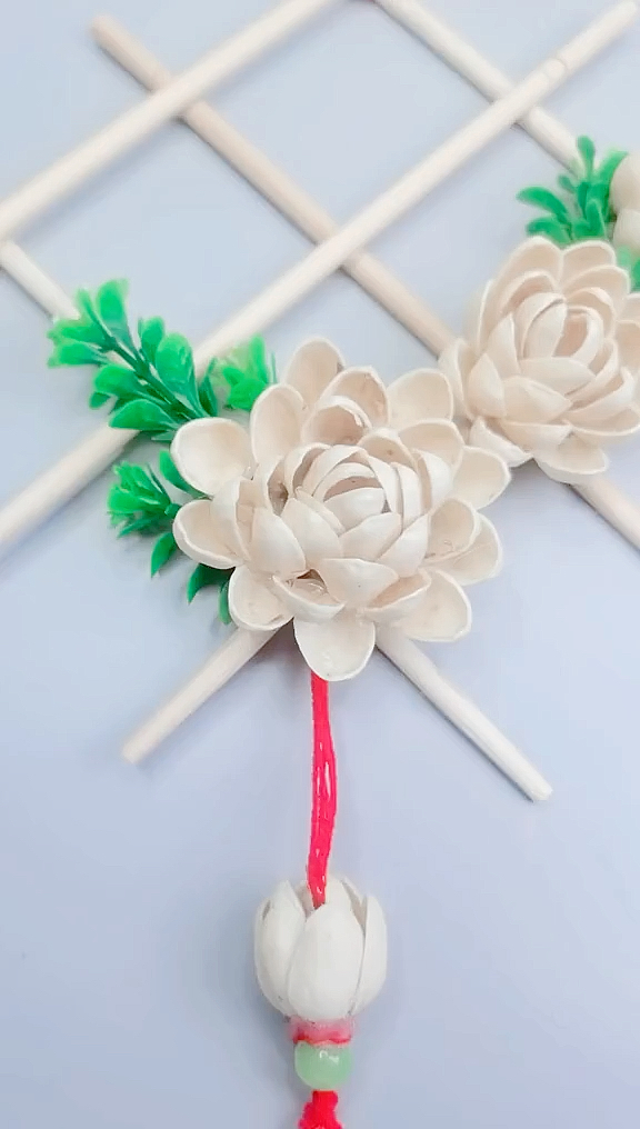 手工制作#开心果吃完壳不要丢,做个小手工不好吗