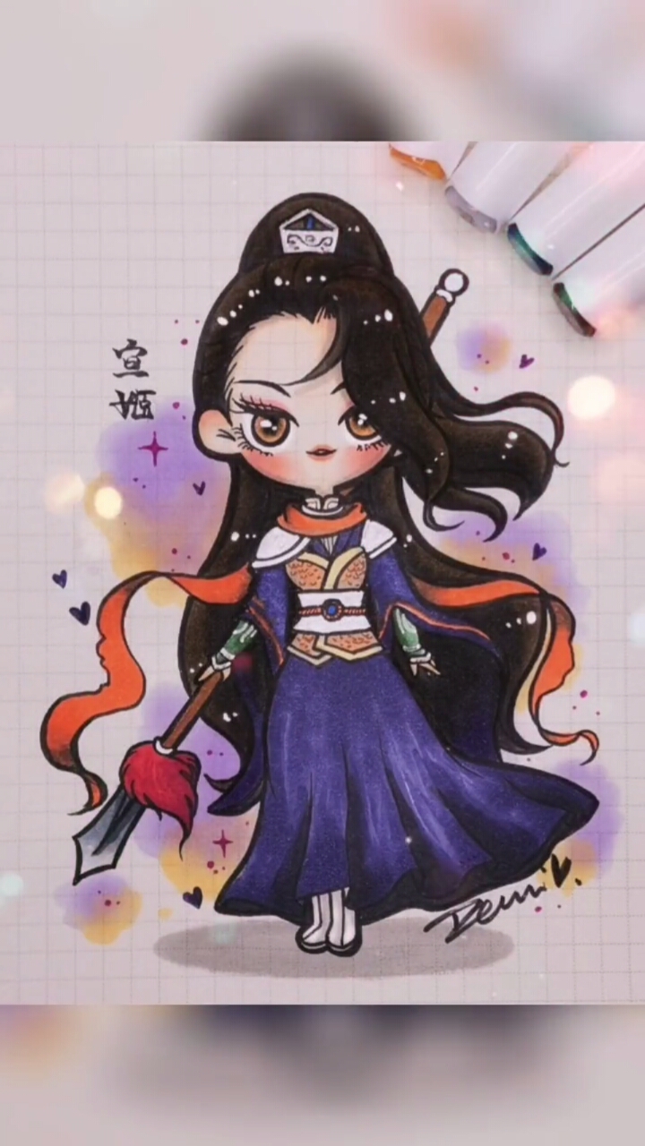天官赐福#专心搞事业的宣姬说不定能是武神