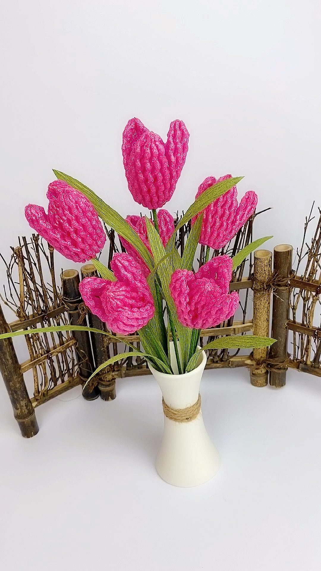 全民手工制作#家里有水果网你别扔呦,这样做简单又好看