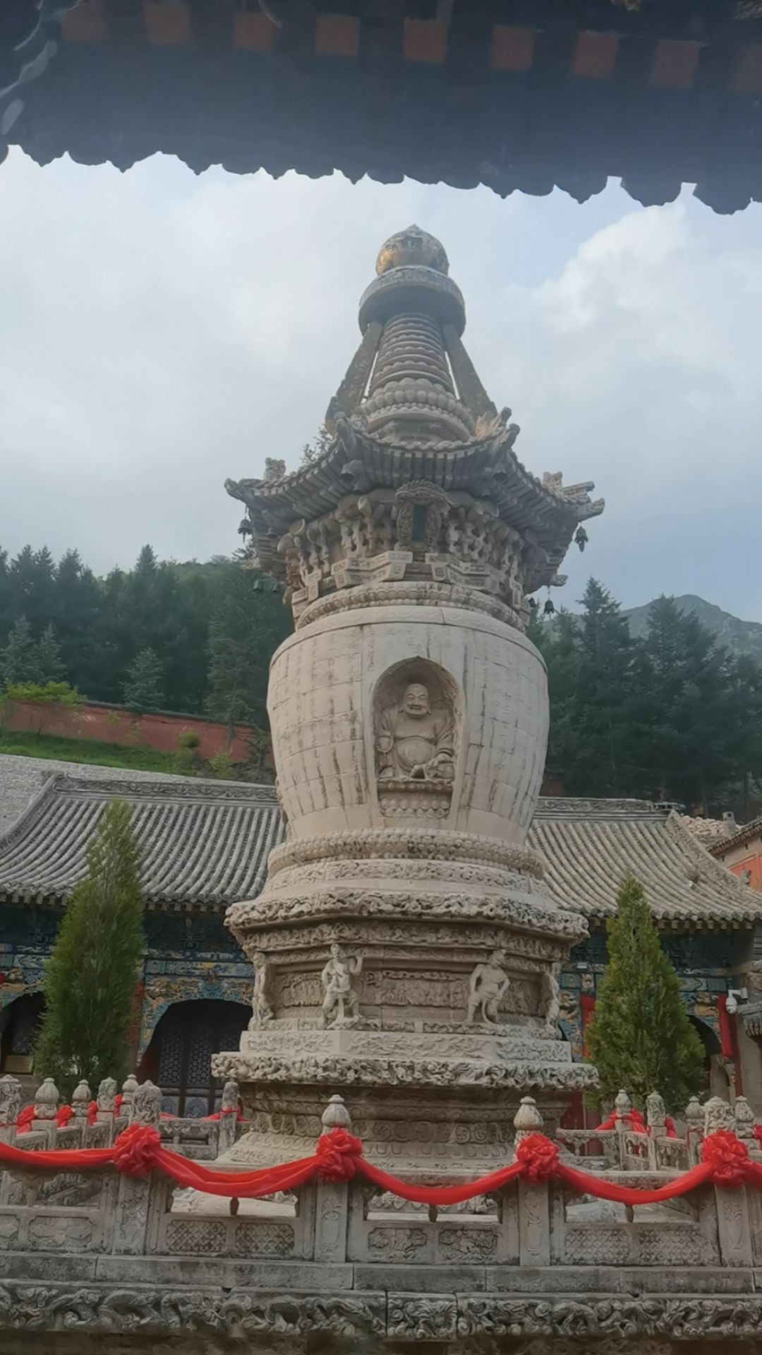 五台山#五台山龙泉寺普济宝塔,龙泉寺值得来一趟!