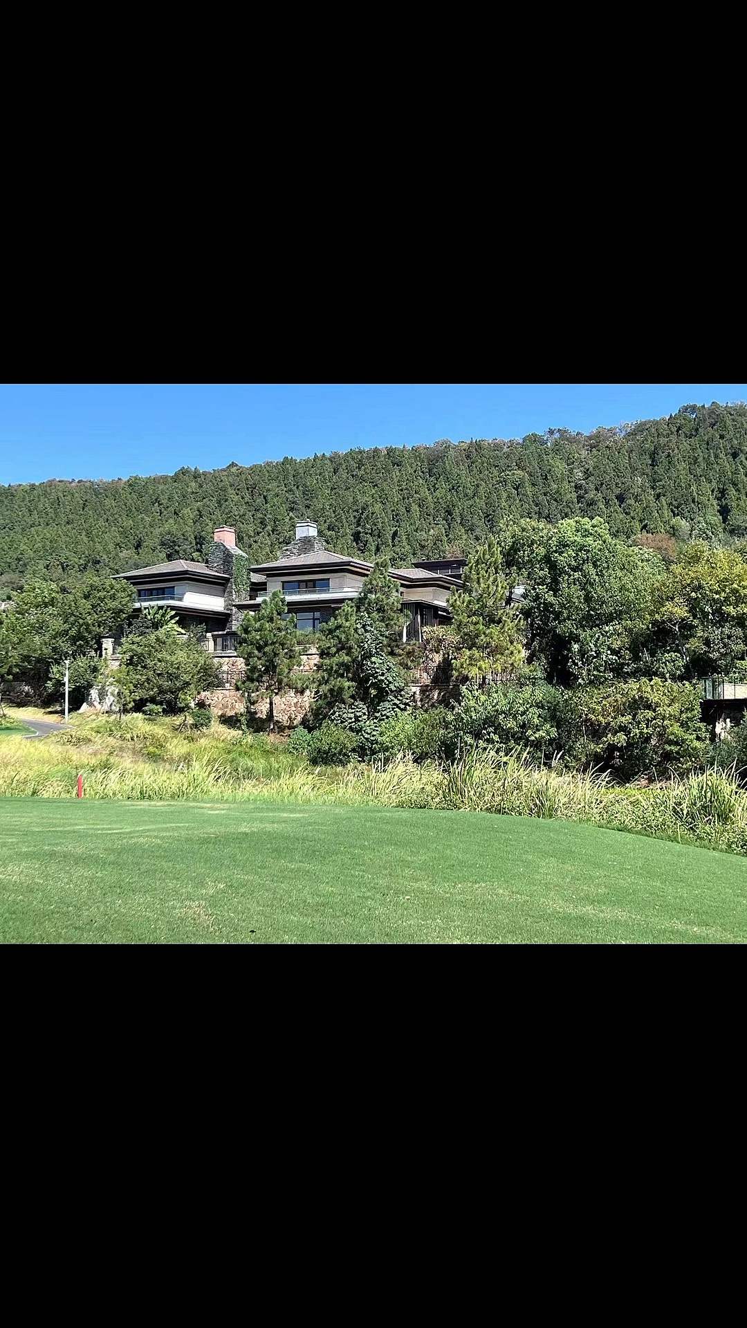 别墅设计#光谷东别墅～驿山高尔夫,实景拍摄,风景优美,真的很不错呢!