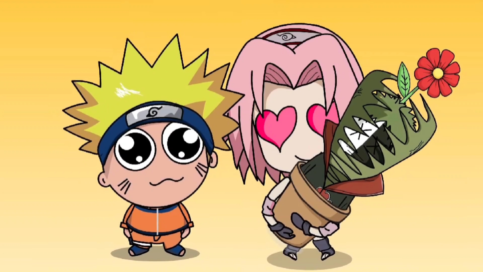 火影忍者#鸣人送小樱的礼物