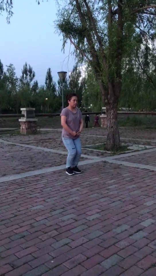 徐瑞才先生亲传女弟子练的这段八极拳看功架就知道得到真传