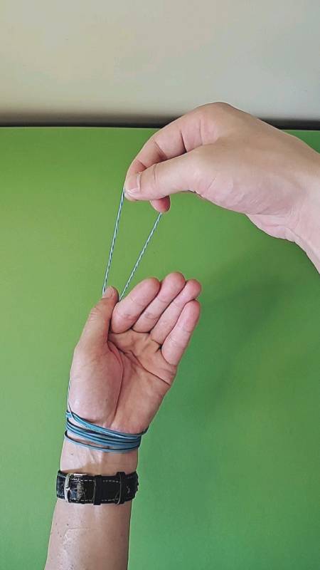 魔术揭秘#皮筋瞬间跳跃详细教程