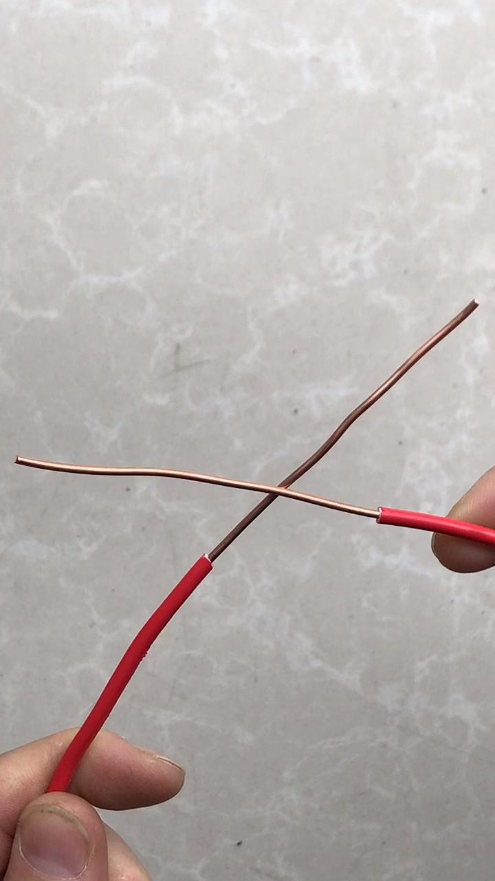 两根硬线对接方法