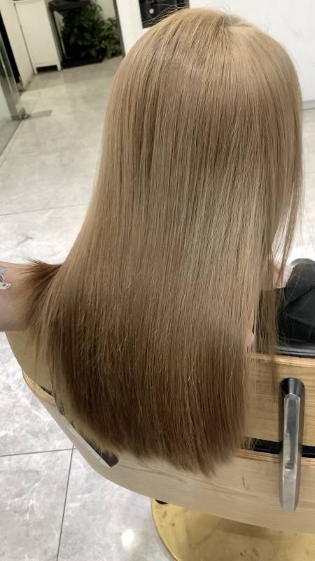 我是造型师#香槟色,超显白的发色