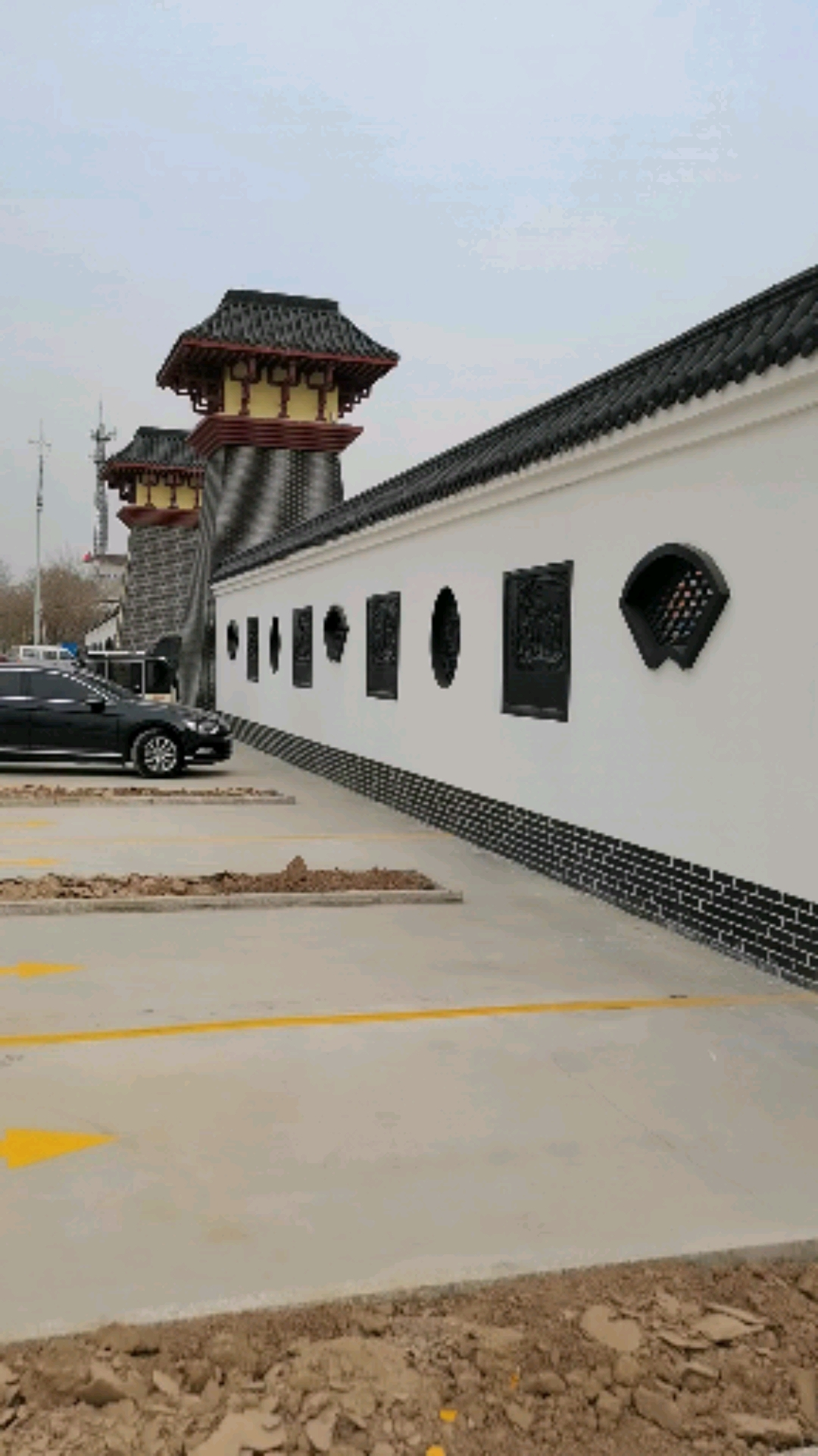 美丽乡村建设古建砖瓦砖雕供应商新农村建筑材料青瓦青砖批发