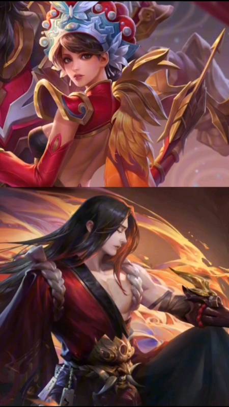 王者荣耀热门橘子这个皮肤也很配虞姬啊