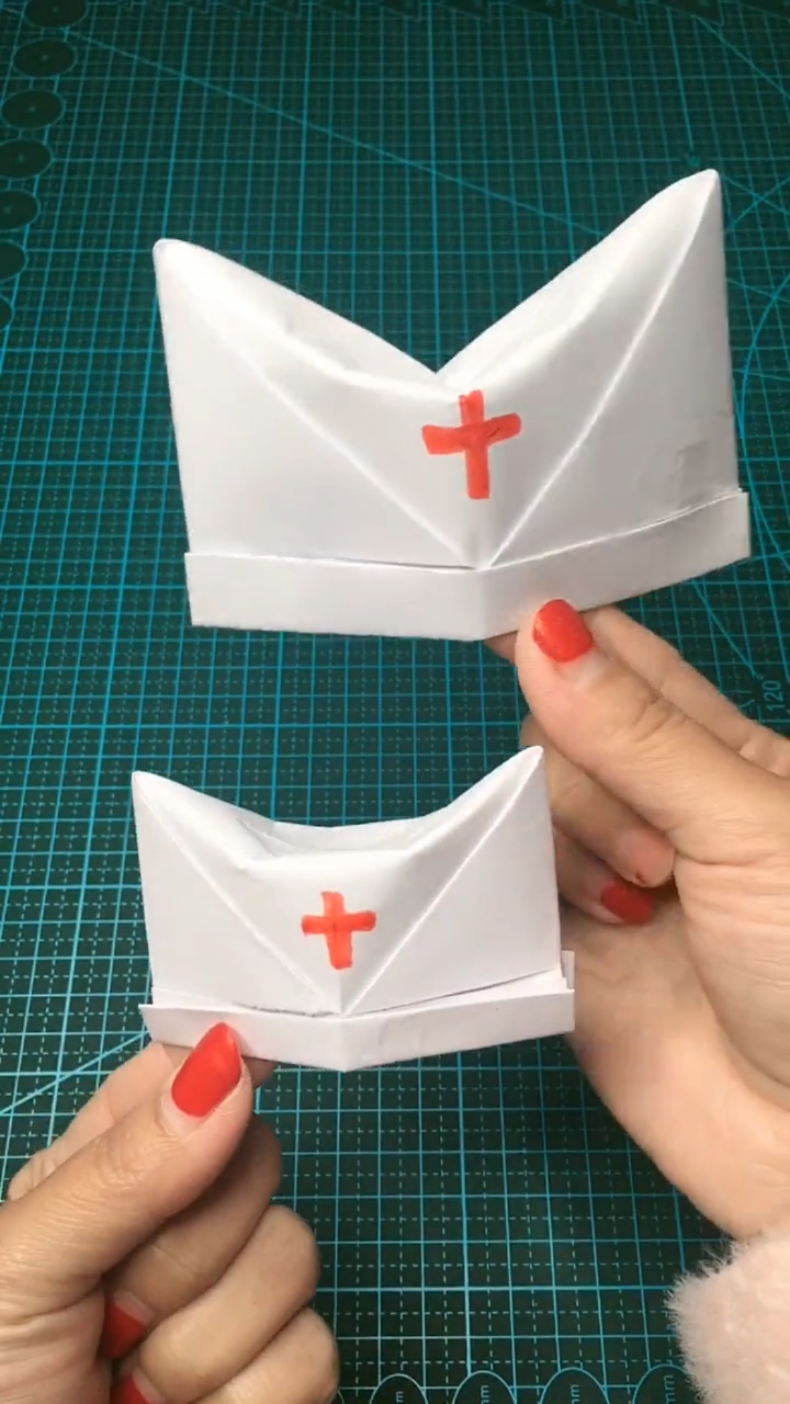 手工制作#向医生和白衣天使致敬,是他们在保护着我们的身体健康