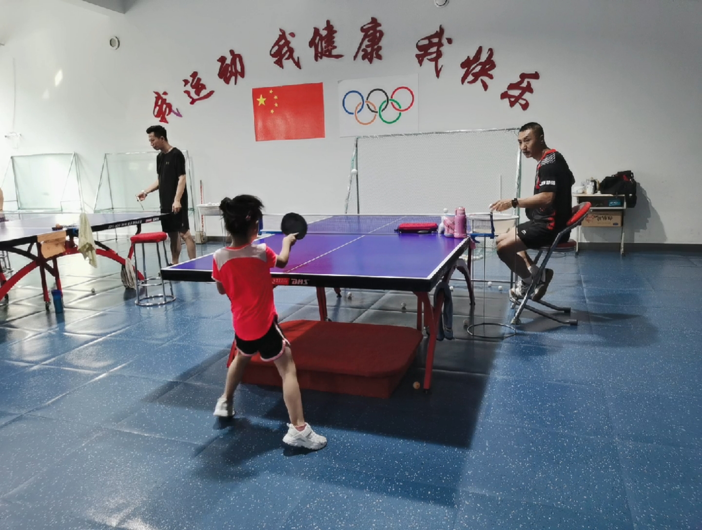 松原乒乓球你宝妹众心乒乓球俱乐部你宝妹江北三中体育馆
