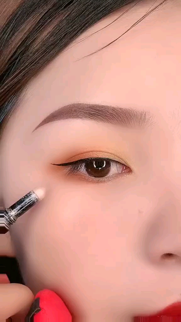 眼妆画眉#眼睛放大的秘密