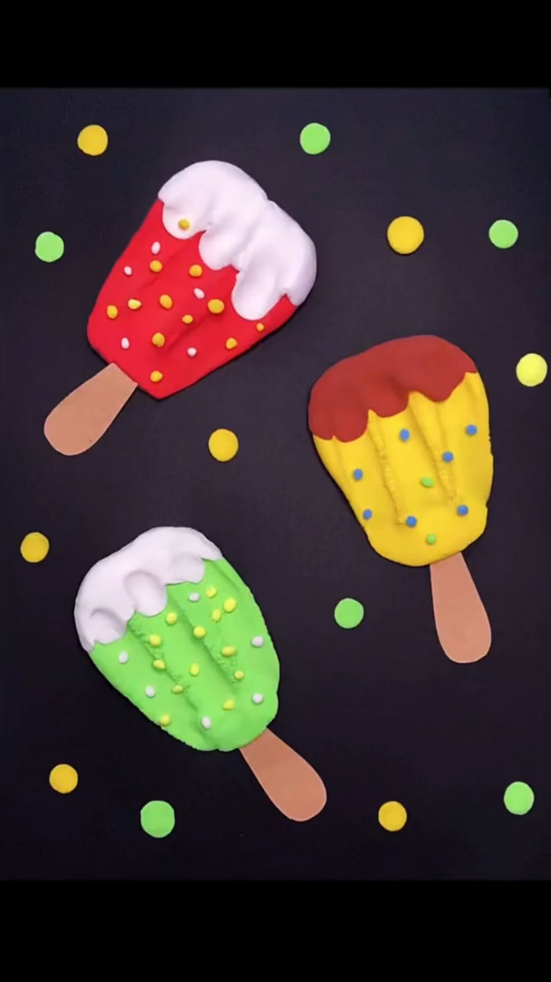 你好,夏天#夏天快到了,用粘土做雪糕,真是太简单了,快带孩子试试吧!