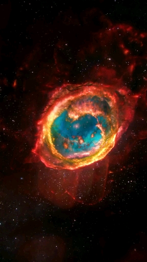 来自宇宙的戒指"指环星云",直径足有1光年!