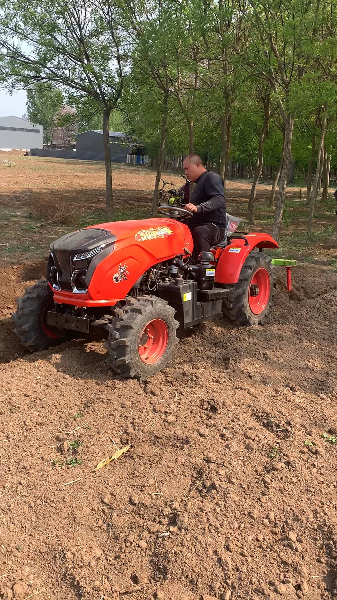 四驱504大棚王#504四驱拖拉机-度小视