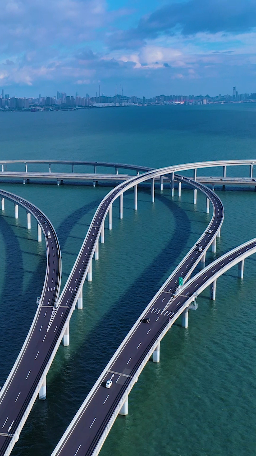 中国超级工程,全长36公里,世界排名第二,青岛胶州湾跨海大桥