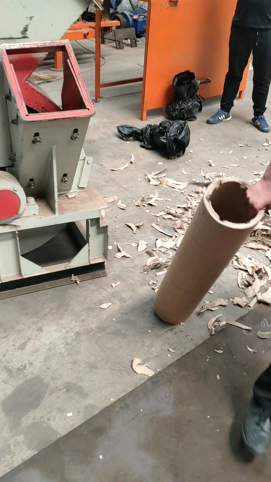 纸管粉碎机纸筒粉碎机纸芯粉碎机