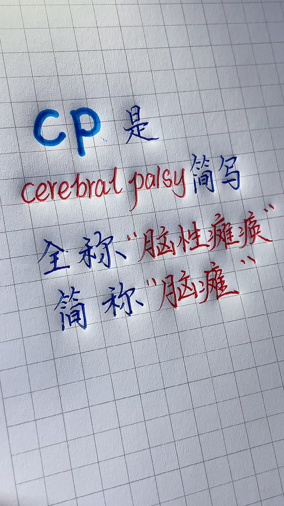 手写文字#你知道"cp"的真正含义吗?
