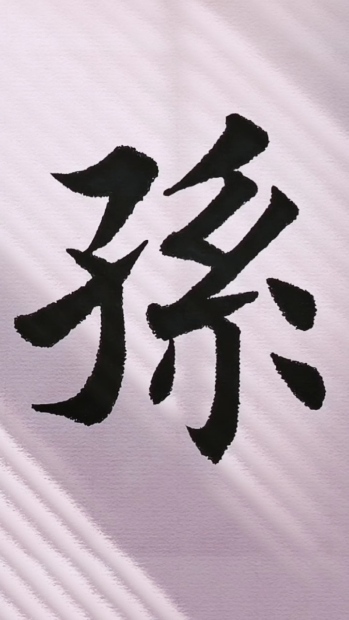 楷书技巧楷书书法孙一起写字啦