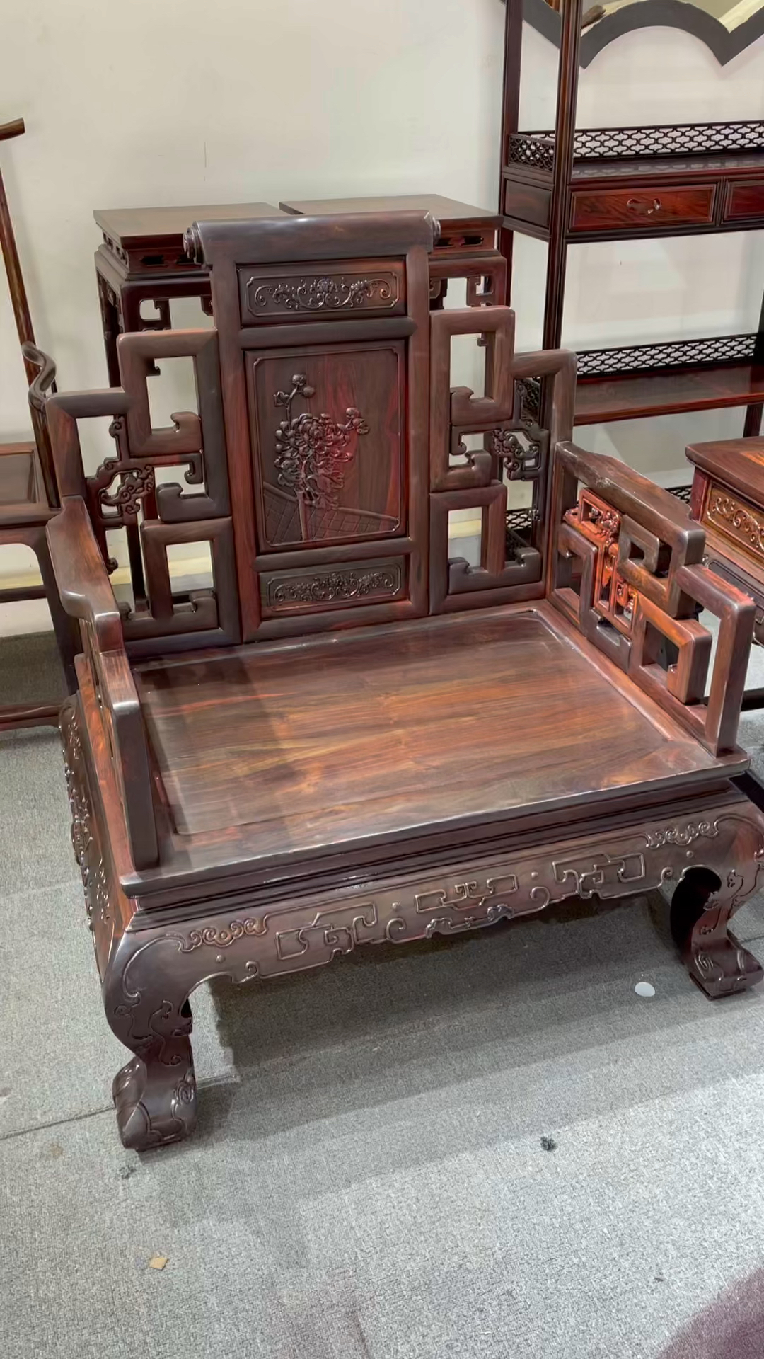 这样的卷书红木沙发喜欢吗!