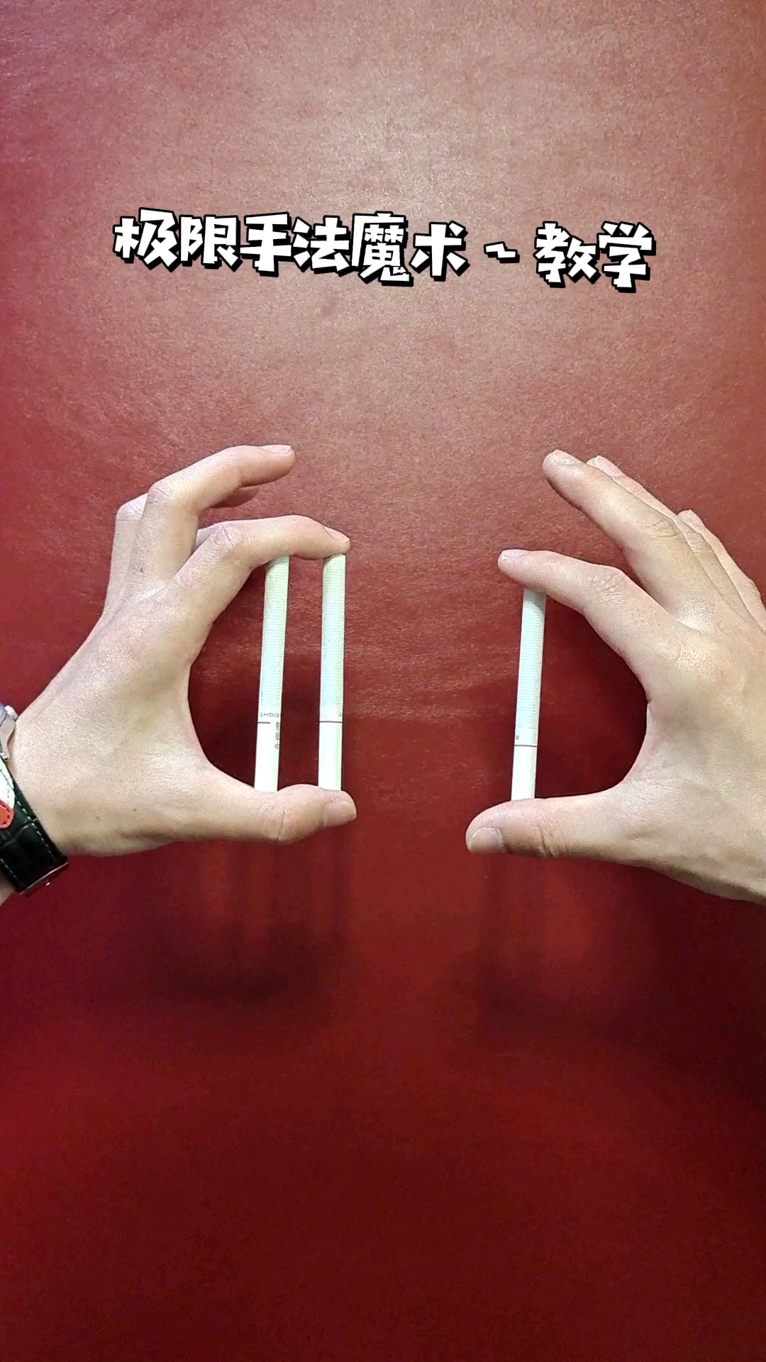 魔术揭秘极限手法魔术详细教程