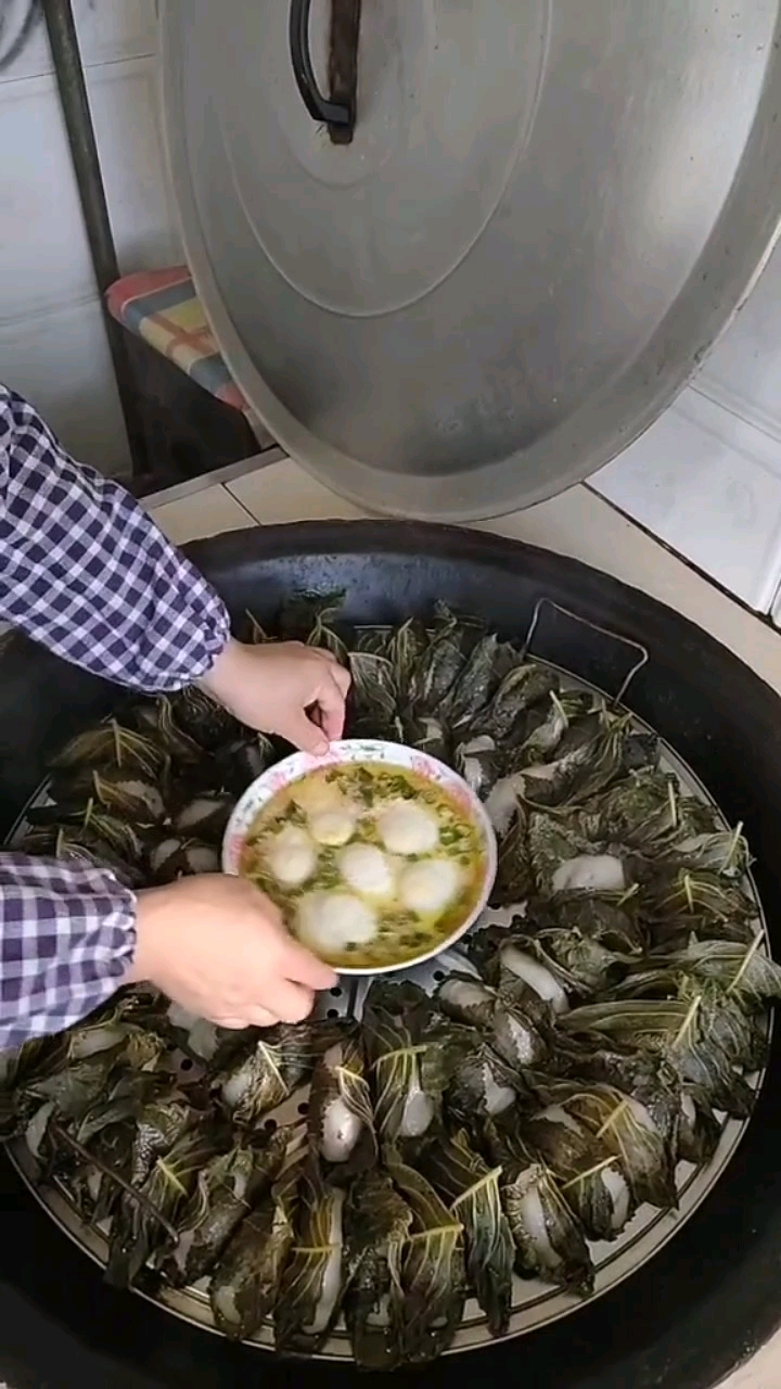农村美食#东北农村糯米年糕