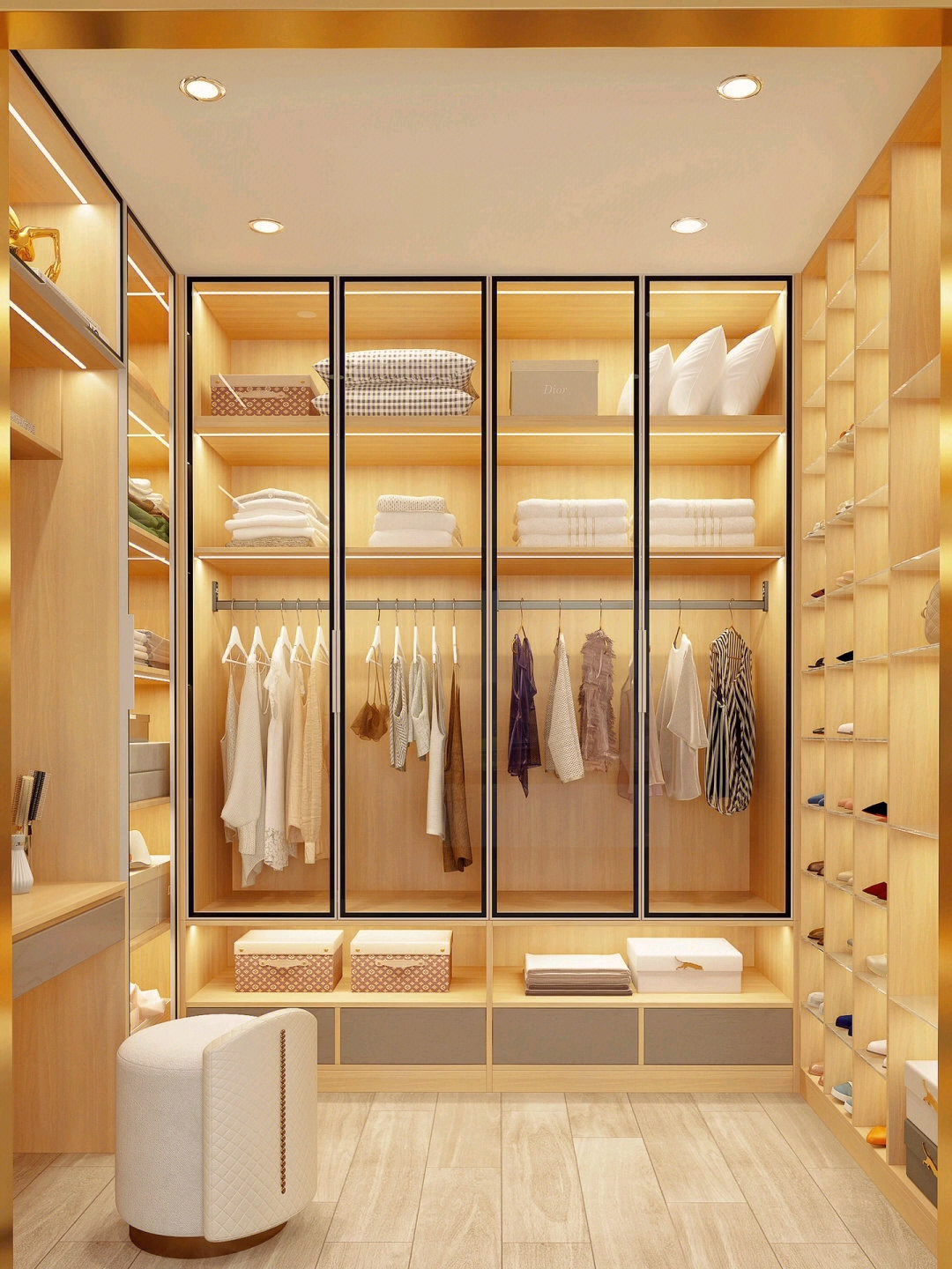 装修那些事儿#仅需四平方米就能做的衣帽间简直太哇塞了