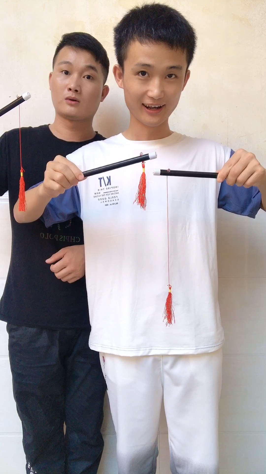 古彩戏法鸳鸯棒!