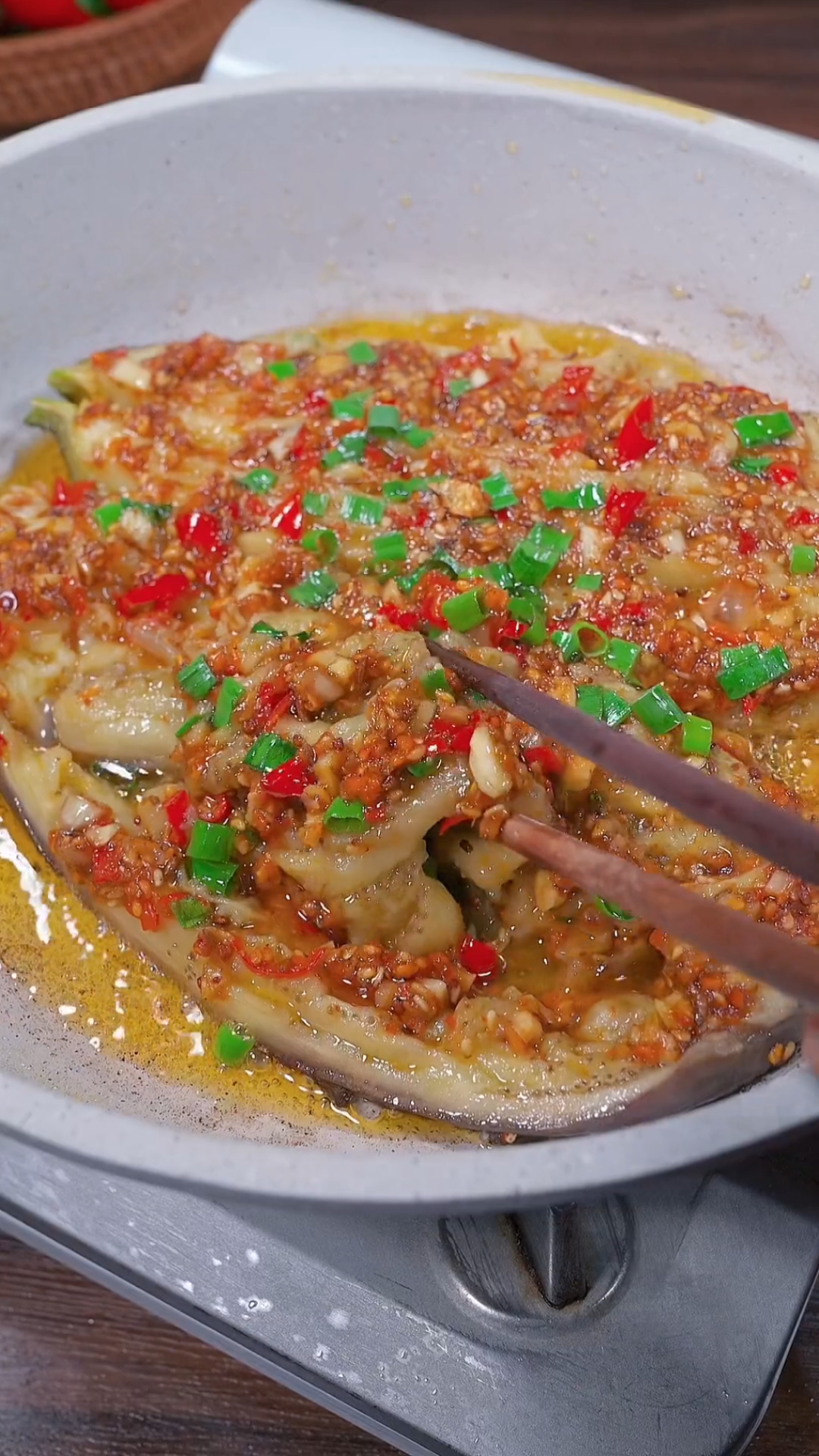 蒜香茄泥,我超爱的一道菜!-度小视