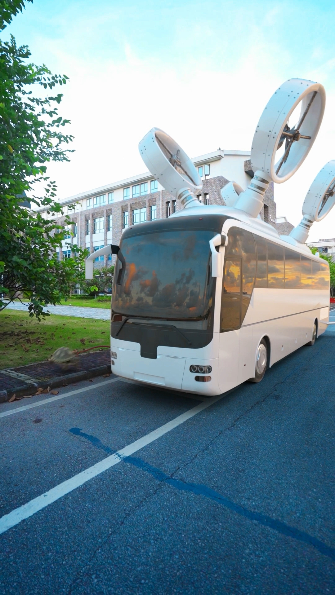 飞行公交车,再也不怕上班迟到了!